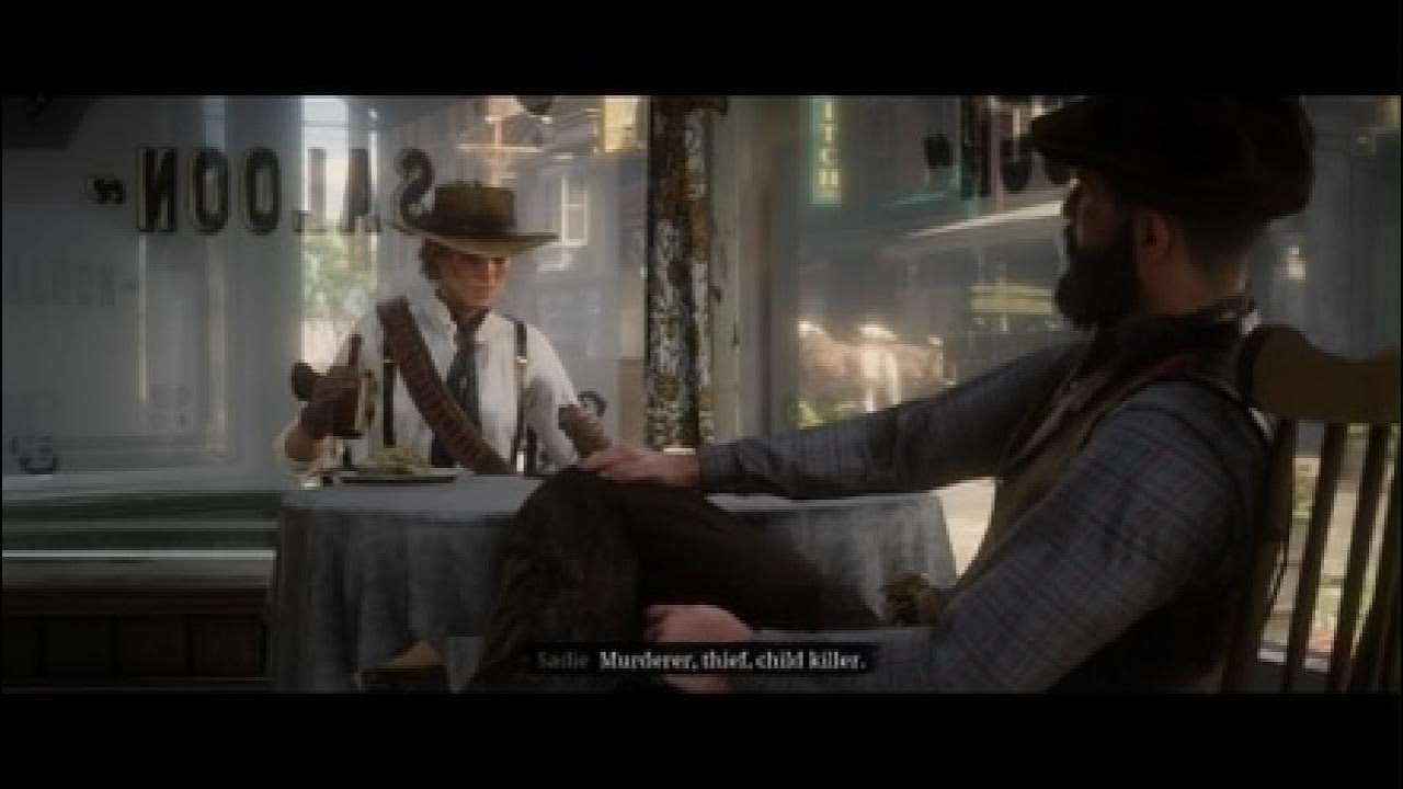 Red Dead Redemption 2 Bounty hunting with Sadie Adler