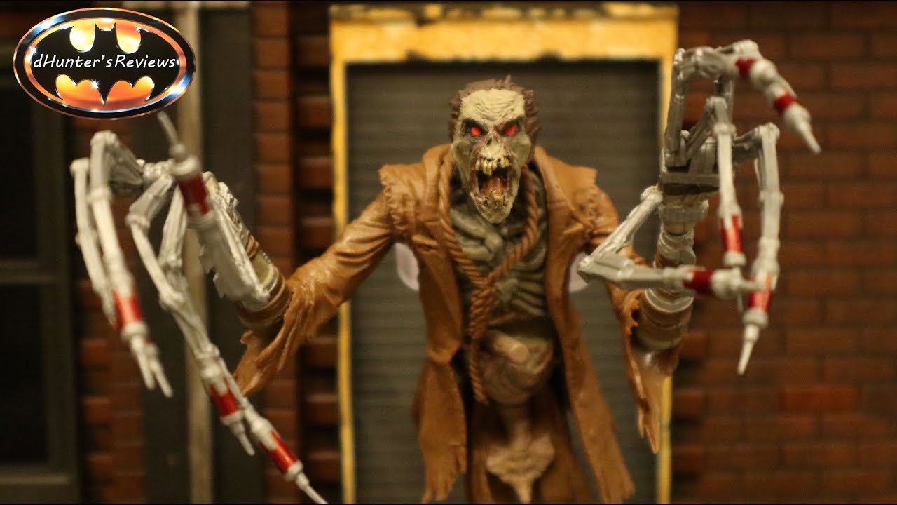 McFarlane DC Multiverse Scarecrow Batman Last Knight on Earth Build a Bane Action Figure Review