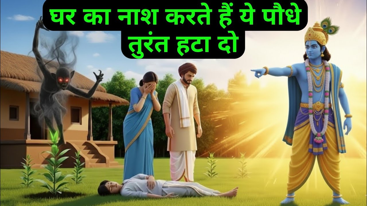 श्री कृष्ण कहते है इन 5 पेड़ पौधों के कारण आती है गरीबी तुरंत उखाड़कर फेंक दे #premanandjimaharaj