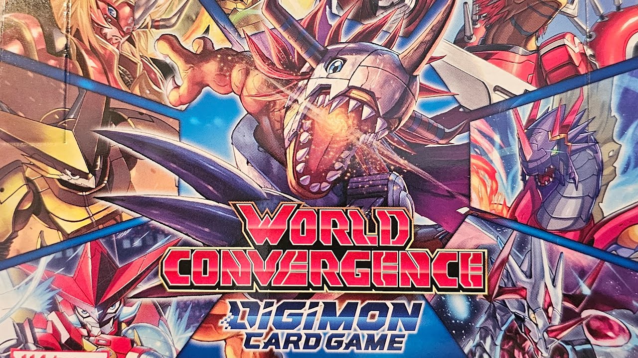 Box Opening: Digimon Card Game World Convergence BT-21 ×2 Part 1