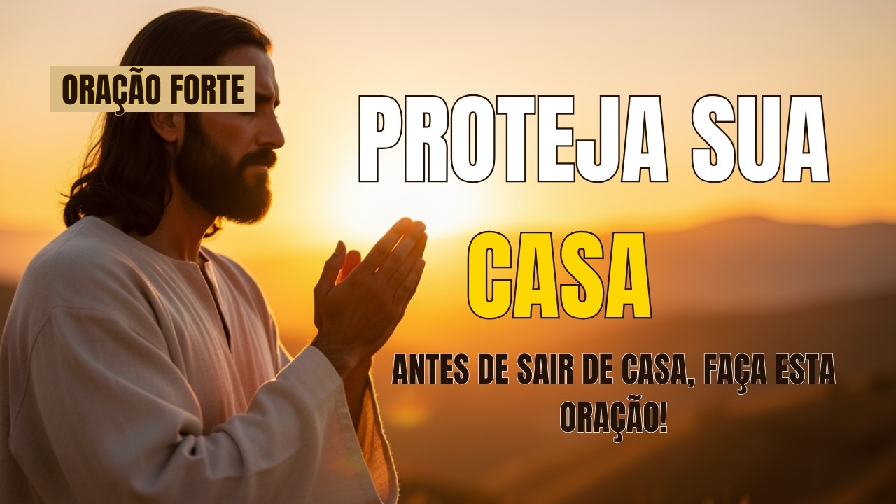 Antes de Sair de Casa, Faça Esta Oração Pela Sua Família | Proteção e Livramento Hoje