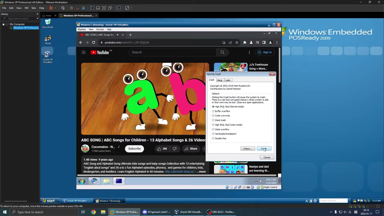 All ABC Song has BSOD VM Part 3