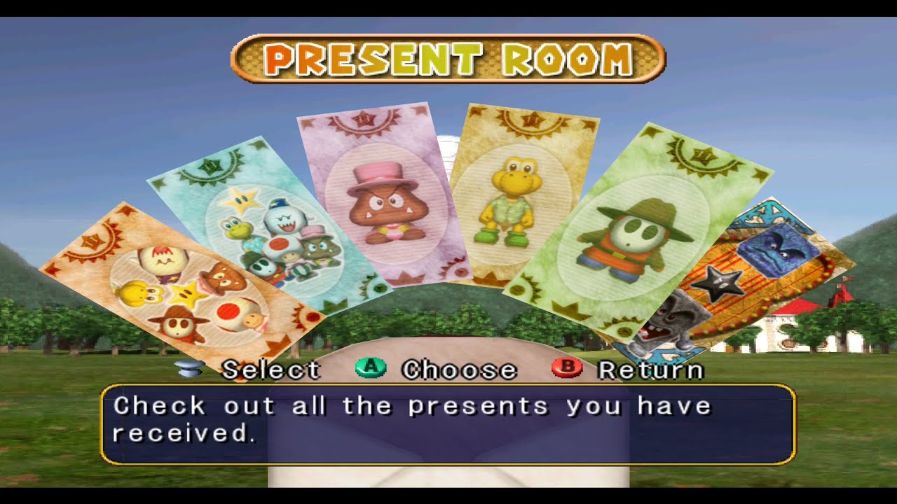 PRESENT ROOM (100%) | Mario Party 4