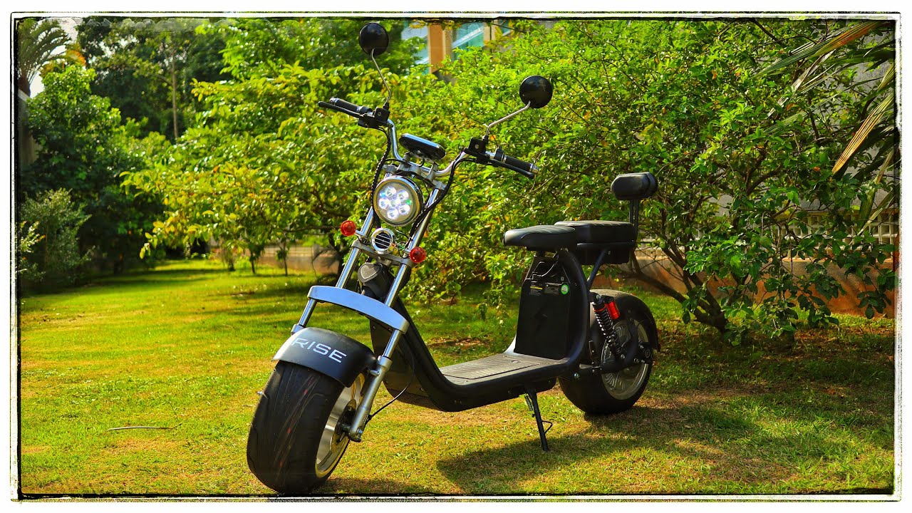 Review Scooter Elétrica Rise Aluminium Series PRO 3000w Citycoco X12