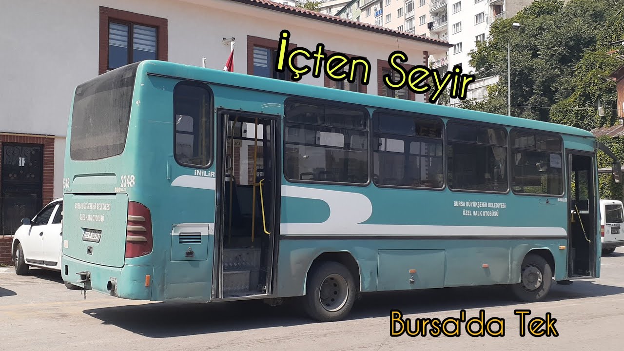 Tezeller TG-180, İçten Seyir - Bursa Özel Halk Otobüsleri