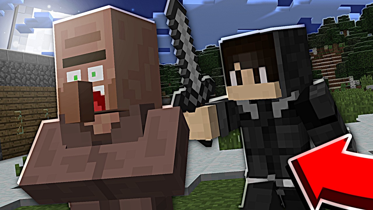 😱Nega Qishloqini Yo'q Qildim | Minecraft Uzbekcha