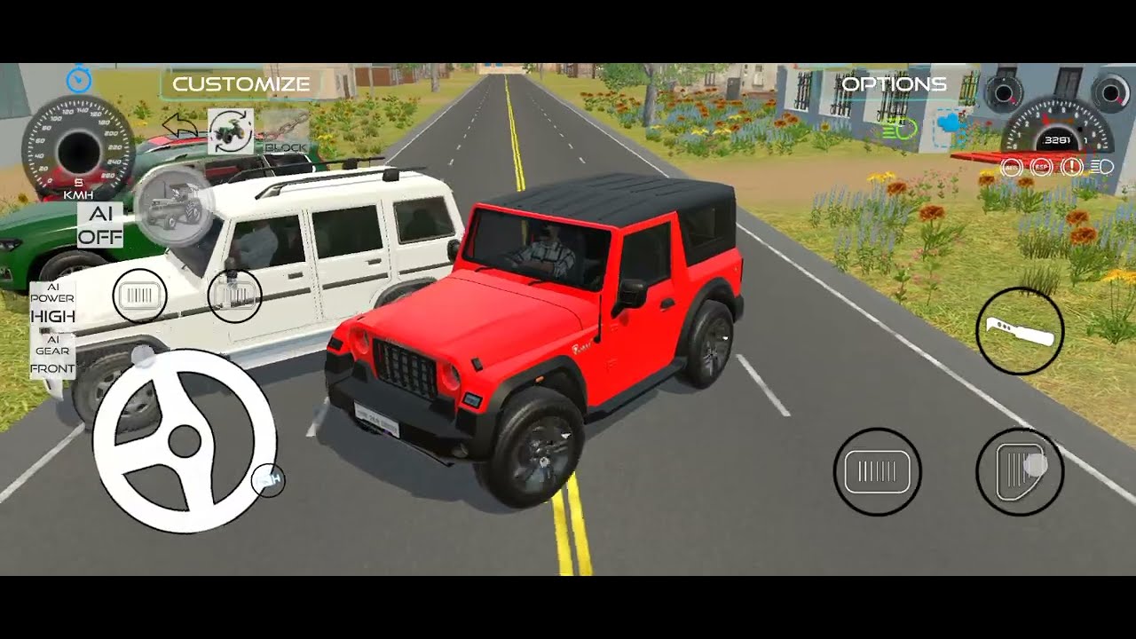 Fortuner Car Android Game 😈 || Realistic Car Game #androidgames #gamingvideo #gaming 