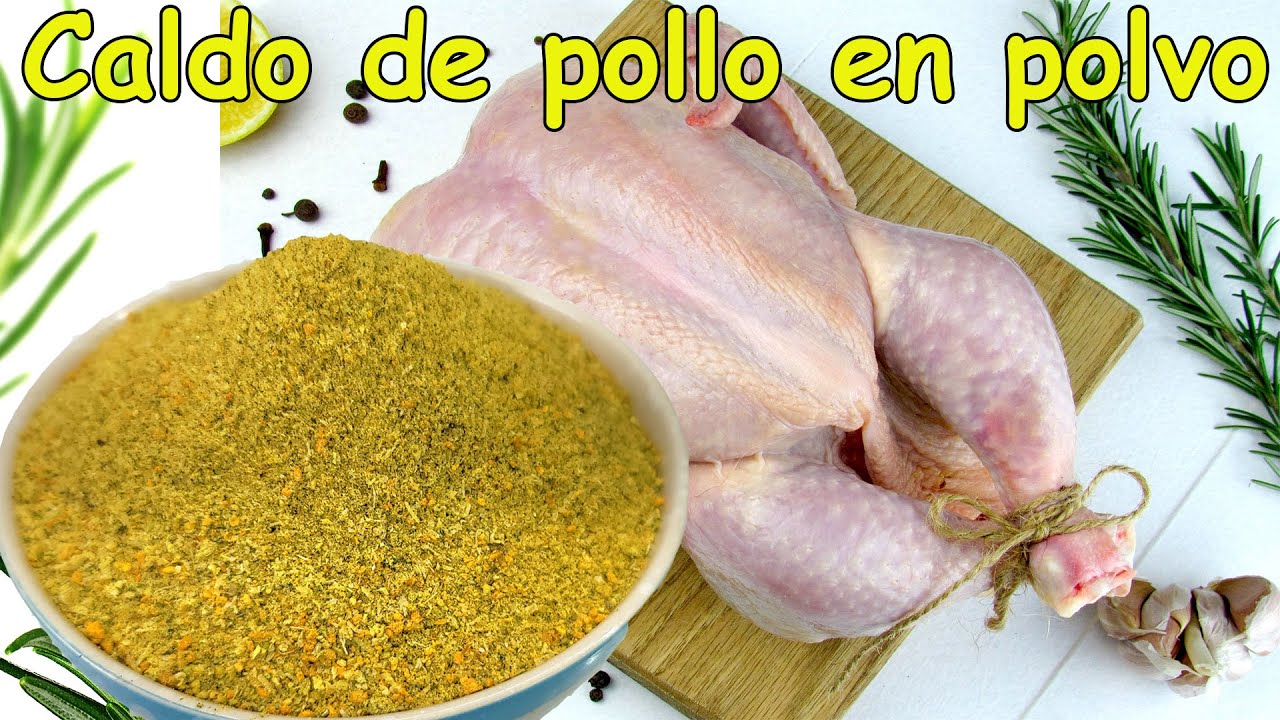 No compres consume de pollo en polvo. Hazlo tu mismo.