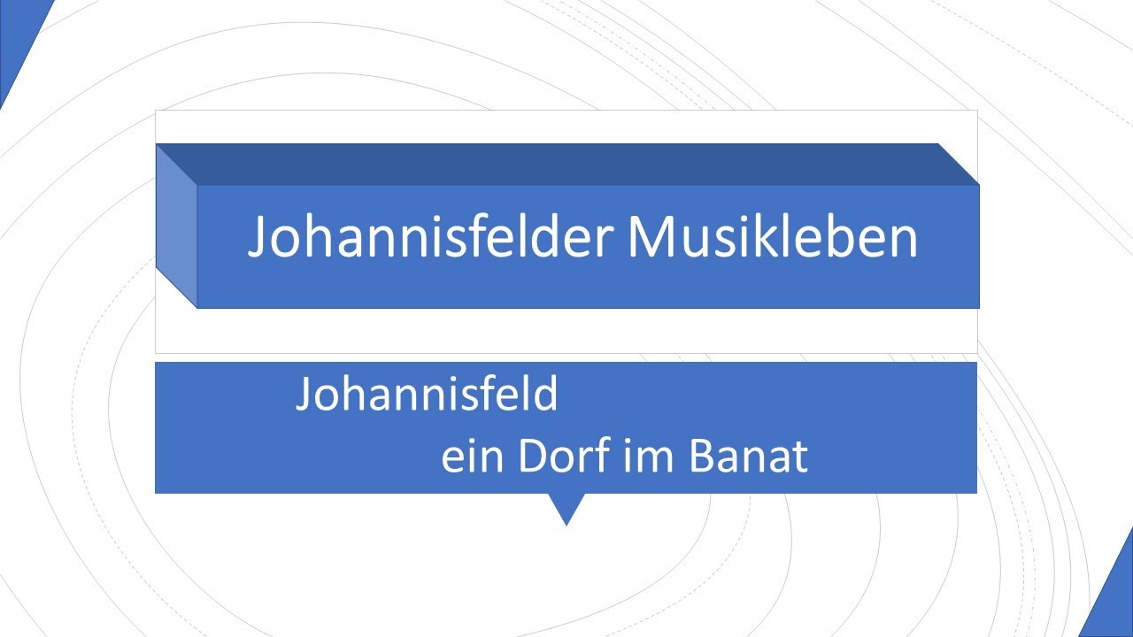 2020 03 28 Johannisfelder Musikleben_Früher und heute
