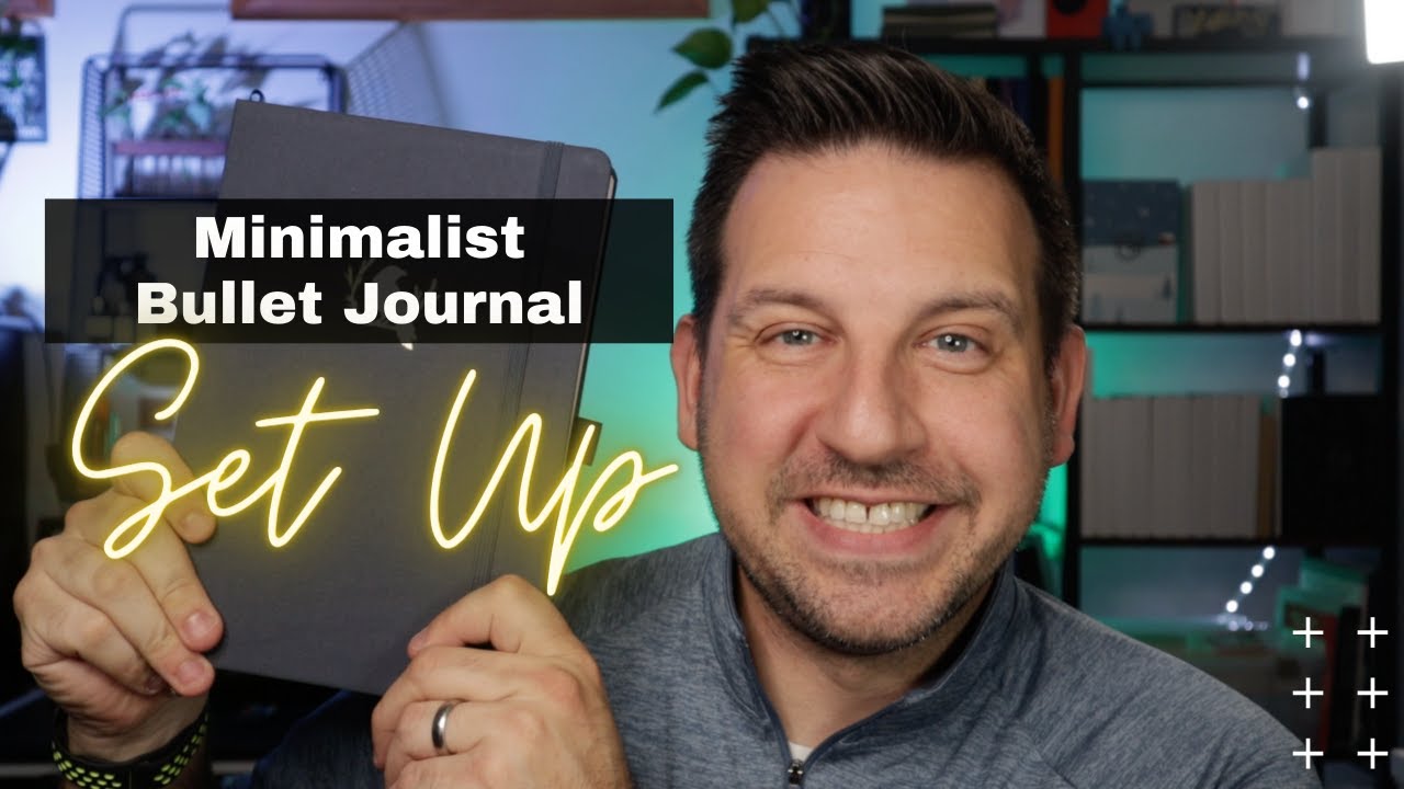Minimal Bullet Journal Set Up | Archer & Olive B5 Notebook
