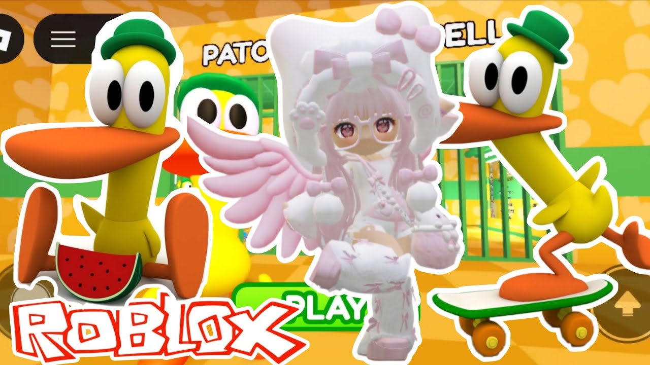 ROBLOX Pato prison run 💔😭🍭💕 #gameplay #roblox #pato