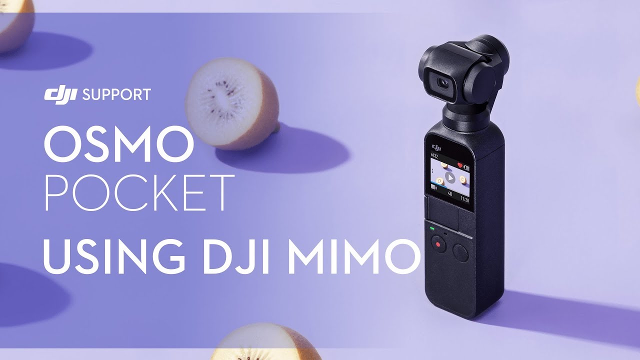 How to Use Osmo Pocket's DJI Mimo App