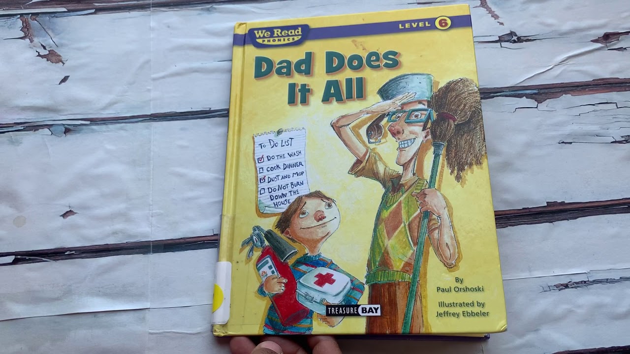Read Aloud Book - Dad Does it All by Paul Orshoski