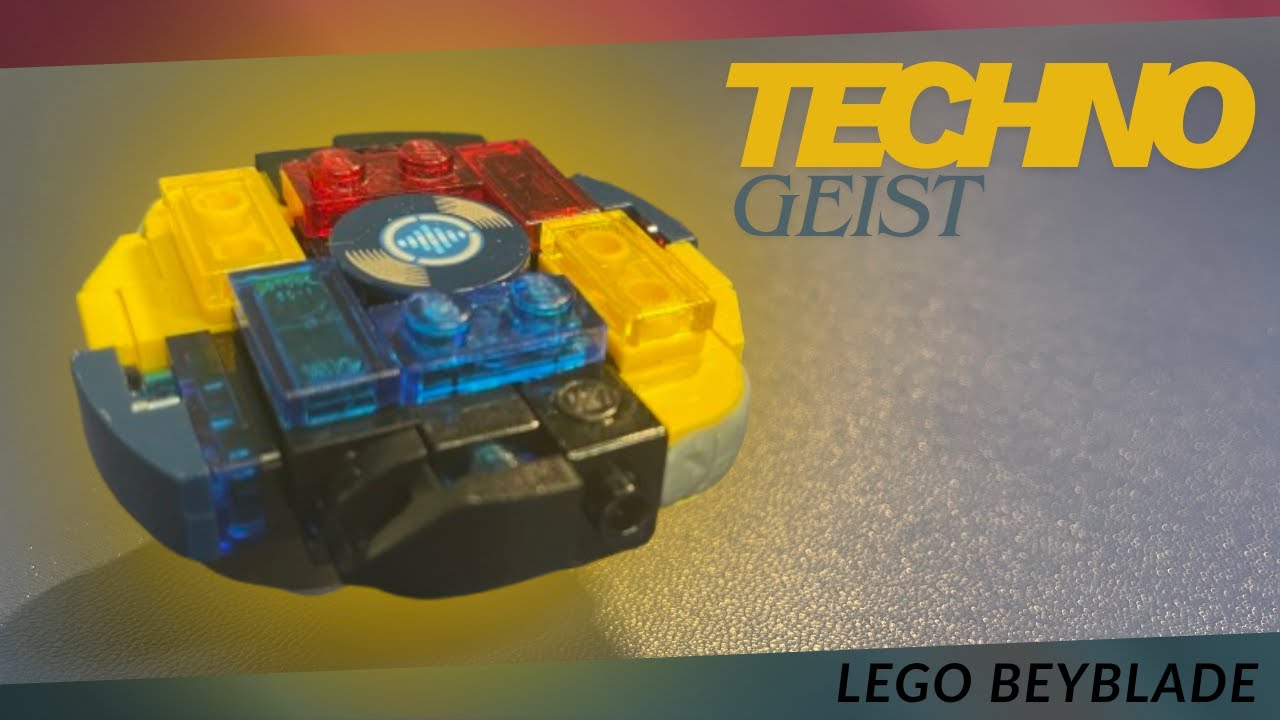 #cyberdc3 / BB-13 / Techno Geist Qt / A Lego Beyblade Review