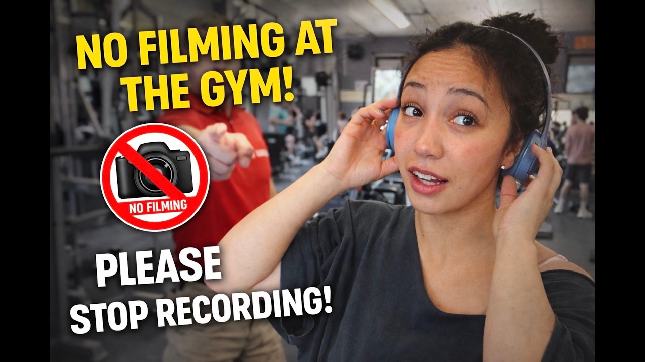 Trying to Film a Gym Video and THIS Happened...