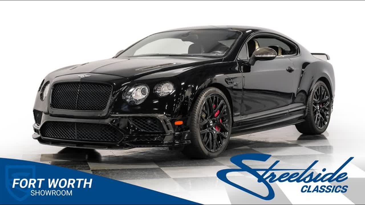 2017 Bentley Continental Supersports Coupe AWD 6974-DFW for sale | Charlotte, Atlanta, Dallas, ...