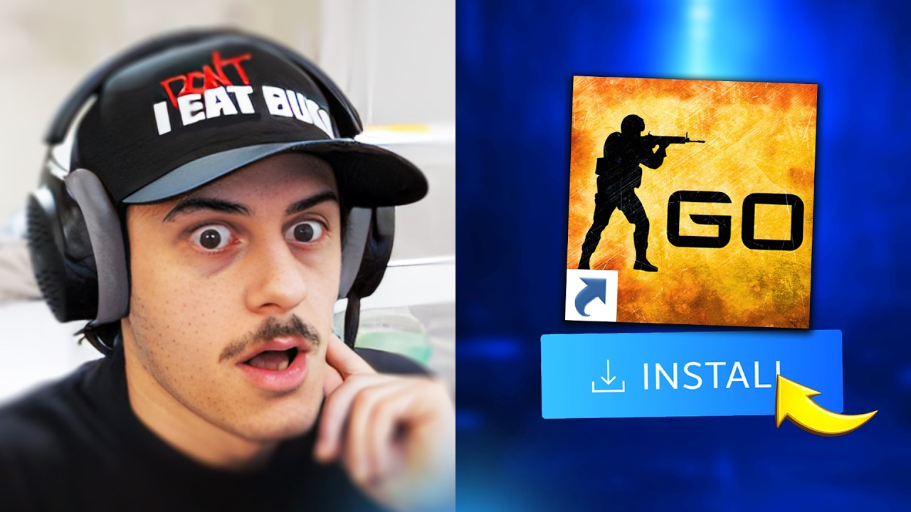 CS:GO IS BACK ON STEAM...