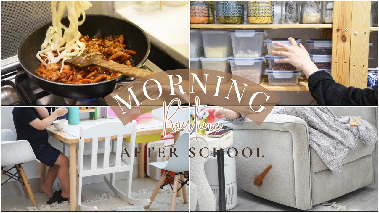 Morning to Afternoon Routine| After SCHOOL Routine of Mom of 3