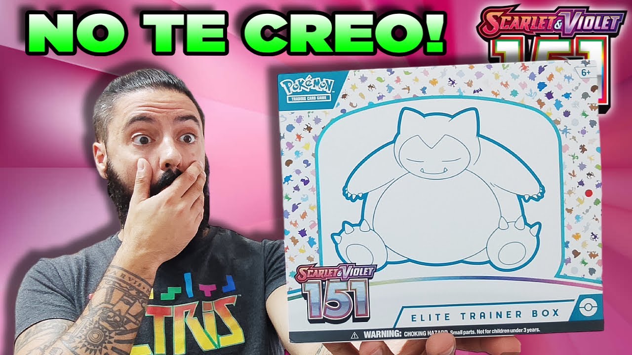 ESTA ELITE TRAINER BOX DE SCARLET & VIOLET 151 NO ES NORMAL! APERTURA EPICA DE SOBRES POKEMON!