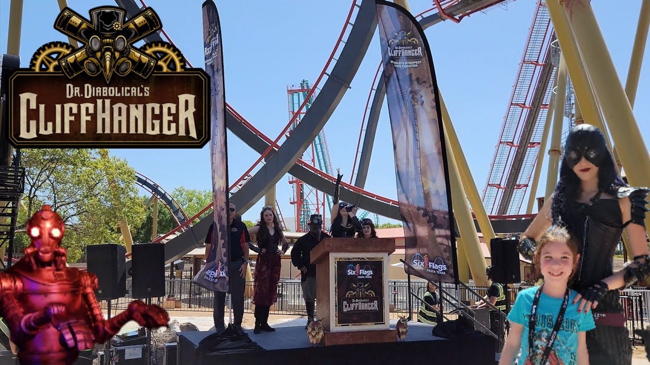 Торжественное открытие Six Flags Fiesta Texas