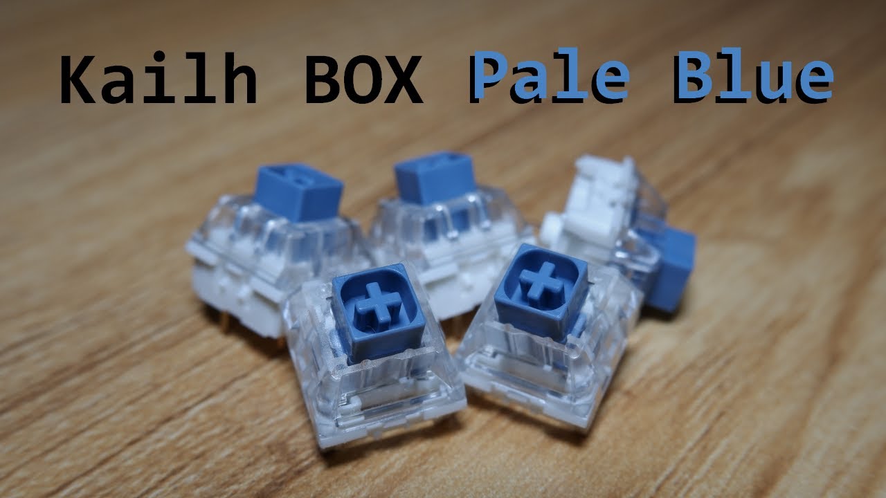 Kailh BOX Pale Blue review | A Clicky Switch Done Well!