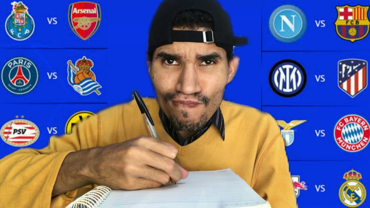 ASMR - MANO A MANO DOS TIMES DAS 8ª DE FINAIS DA CHAMPIONS LEAGUE! Qual jogador você prefere?