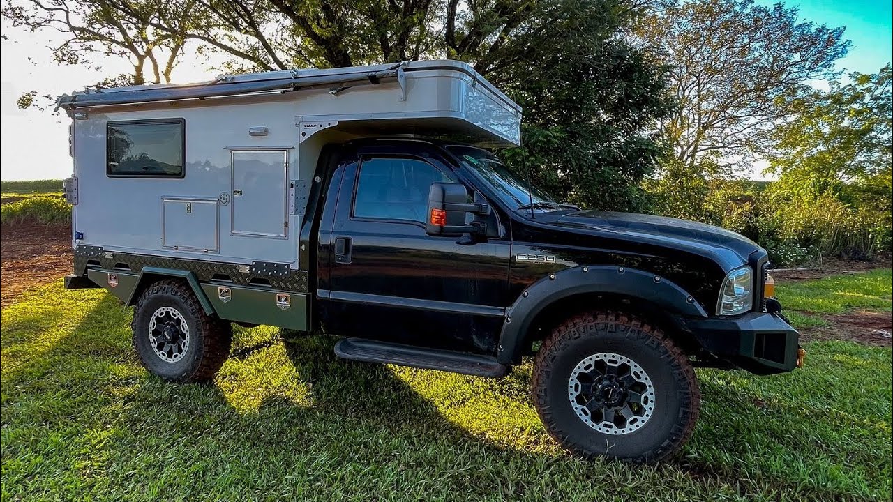 Lançamento PLATAFORMA 100% em alumínio DA CAMPER FLAT BED F250