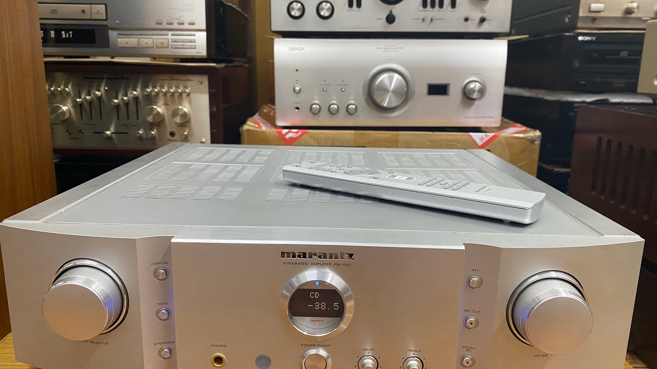 Amply Marantz PM 15S1 máy về zin đẹp xuất sắc, giá tốt. Gọi 0903.747.111.