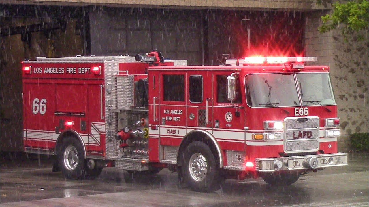 LAFD Engine 66 & Rescue 266