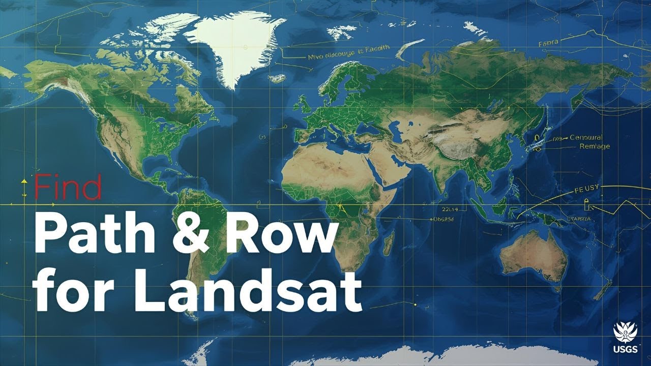 How to Find Path and Row Number for Landsat Images | USGS Earth Explorer Tutorial 2025