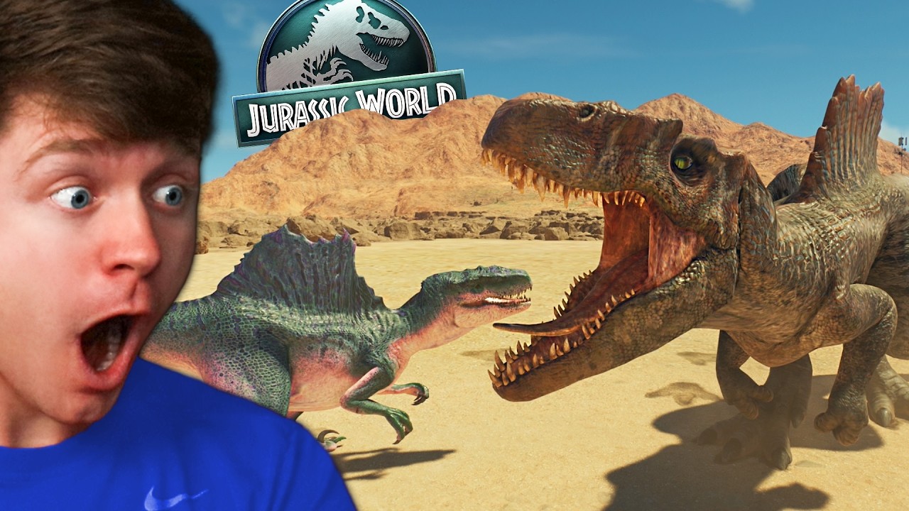 SPINOSAURUS and SPINORAPTOR have EVOLVED!? - Jurassic World Evolution 3