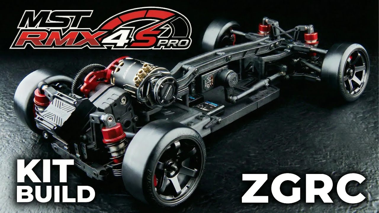MST RMX 4 S PRO Full Build EP1 RC DRIFT