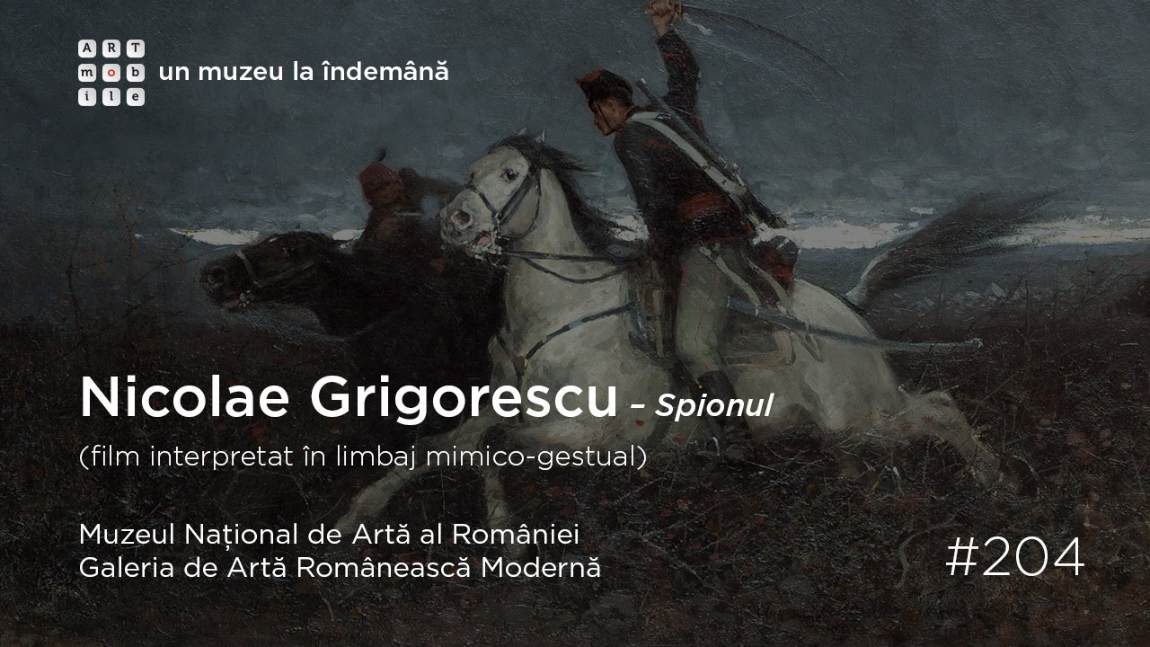 Galeria de Artă Românească Modernă: #204 Nicolae Grigorescu   Spionul   LMG