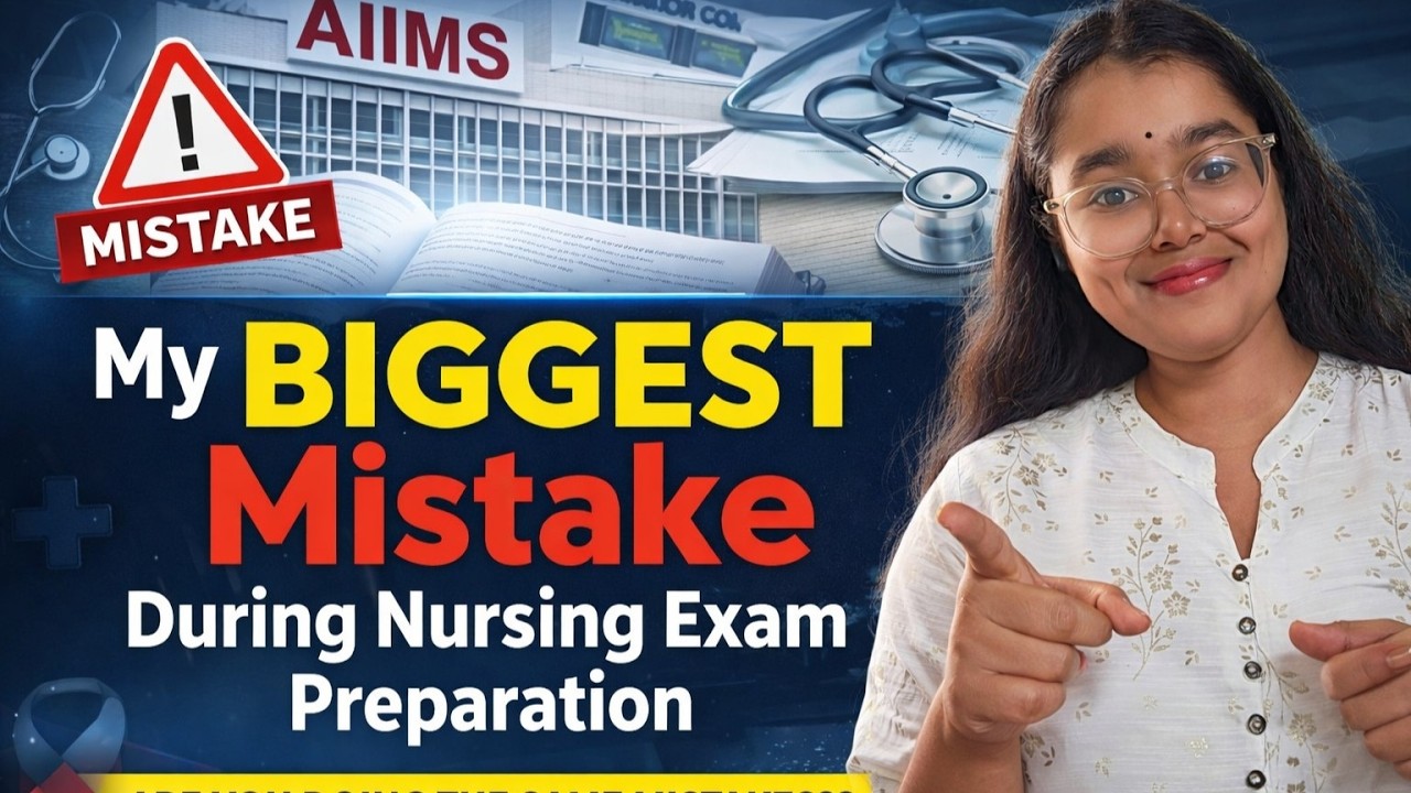 MY BIGGEST MISTAKE DURING NURSING EXAM PREPARATION