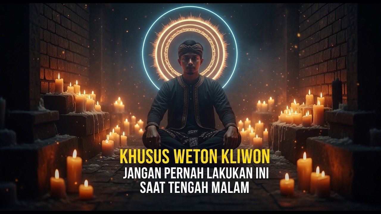 TERLARANG! Jangan Lakukan 7 Hal Ini Tepat Jam 12 Malam Khusus Weton KLIWON ⚠️ (Rezeki Bisa Macet)