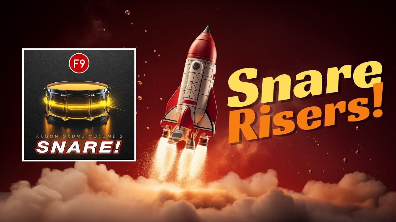 F9 SNARE Risers - Create a Powerful Breakdown, Build-Up & Drop with F9 SNARE!