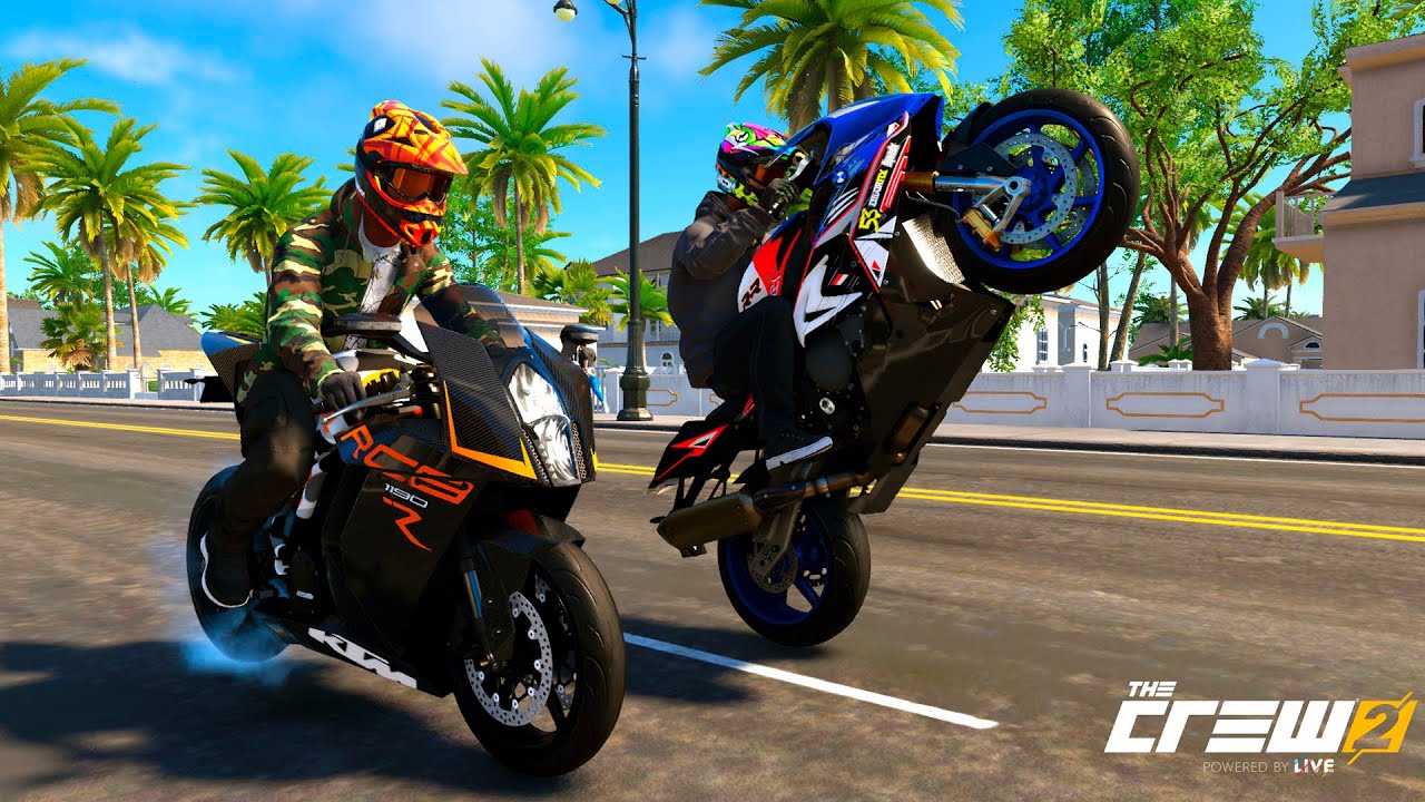 BMW S1000RR Vs KTM 1190RS8R - The Crew 2 Online