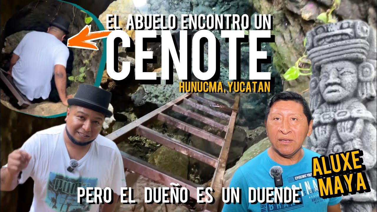 Encontró un CENOTE en el patio de su Casa 