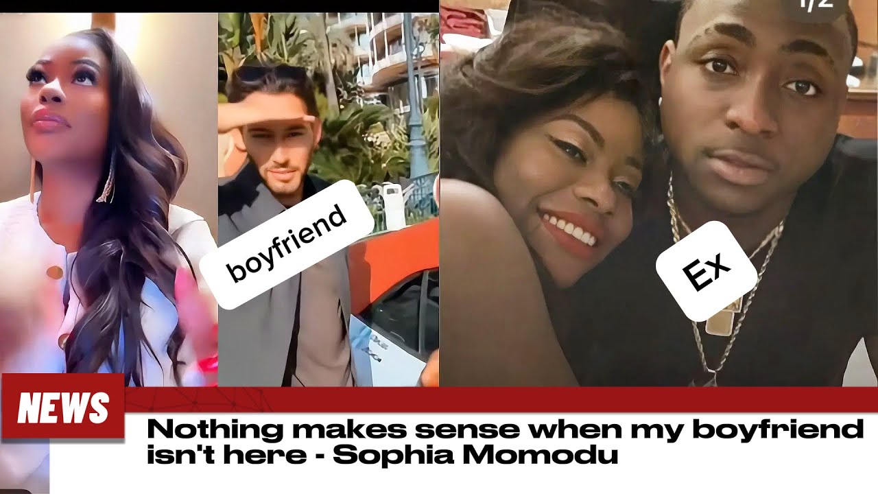 SOPHIA MOMODU PEPP£R DAVIDO WITH HER NEW BOYFRIEND,AS SHE FEELS LOVE SICK