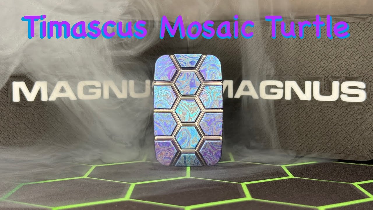 The EPIC Mosaic Turtle from MagnusFidgets.com