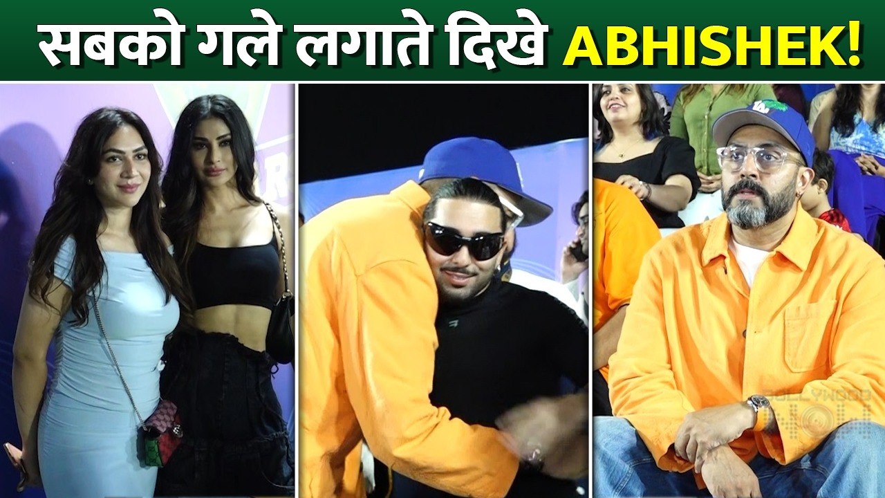 Abhishek Bachchan, Mouni Roy & Orry At All Star Cricket League! | Abhishek's Warm Hug To Celebs