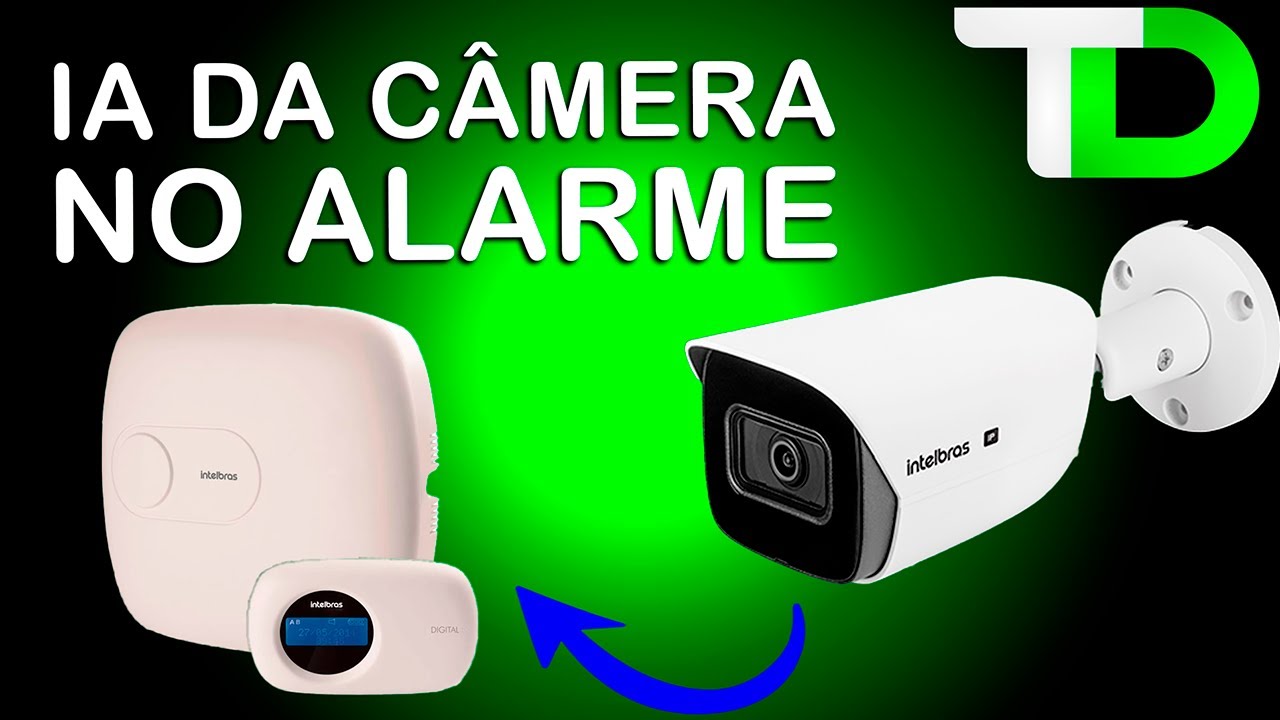 Como ligar a saida de alarme da Câmera na Central de Alarme