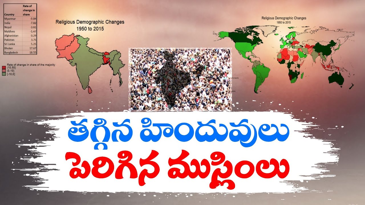 Hindu Population Share Fell 7.8% Between 1950-2015 In India | Muslims Up 43.15% | EAC-PM Paper