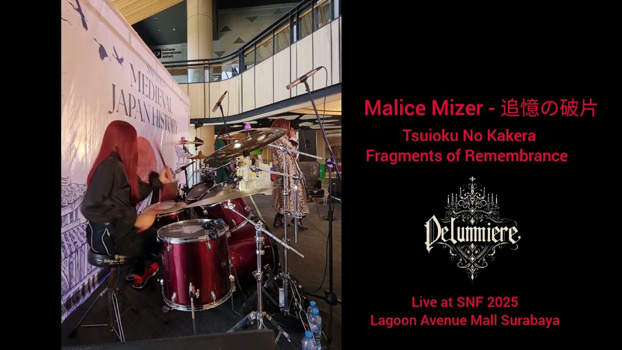 Malice Mizer「追憶の破片 / Tsuioku No Kakera」 Drum Playthrough Live at SNF 10/08/2025