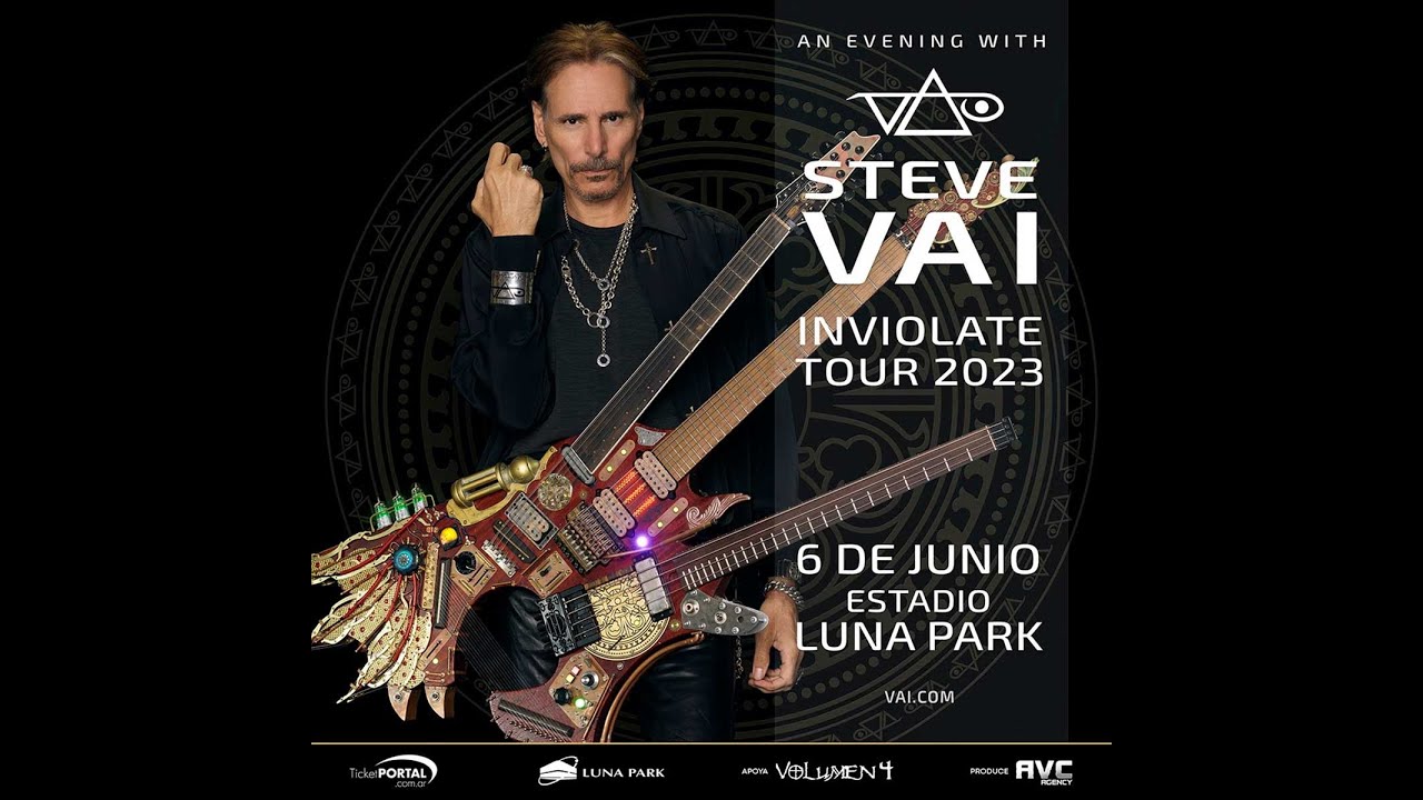 STEVE VAI en Argentina 2023 fullset