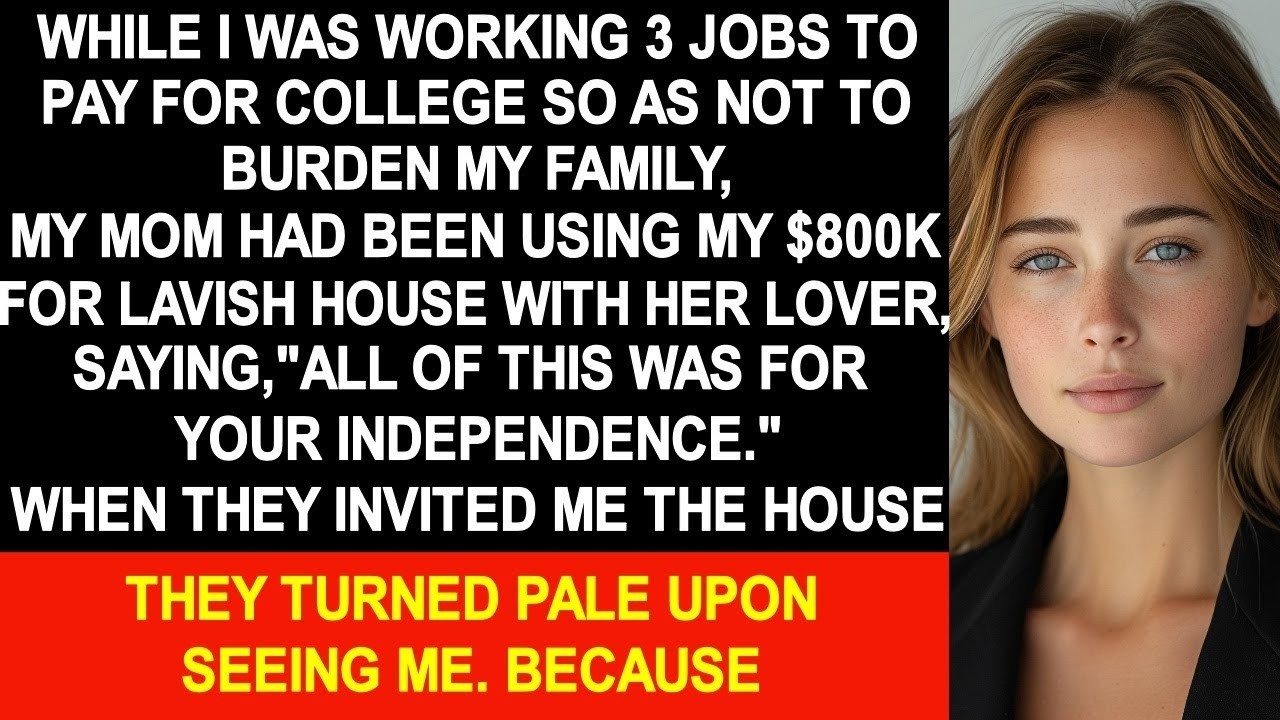 I was paying for my college education by working 3 jobs, but my parents used my $800K...