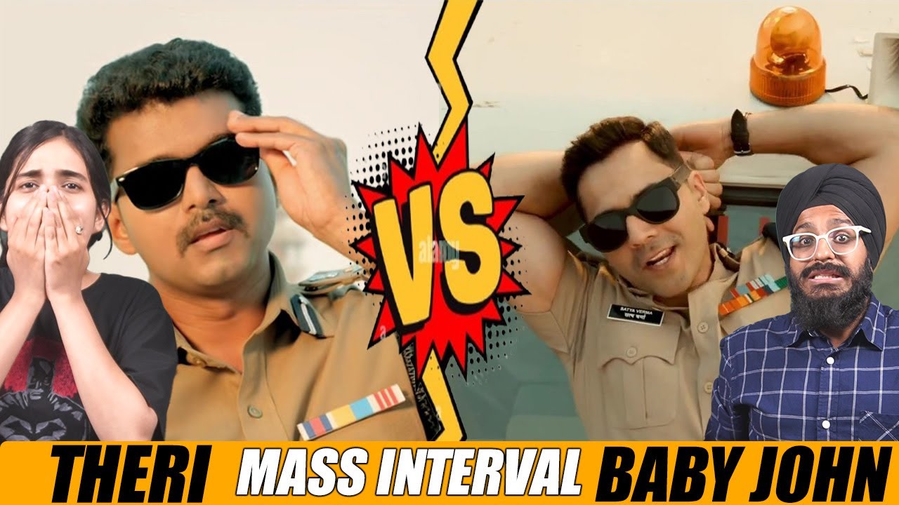 BABY JOHN VS THERI MASS INTERVAL TWIST SCENE REACTION | Varun Dhawan Vs Thalapathy Vijay