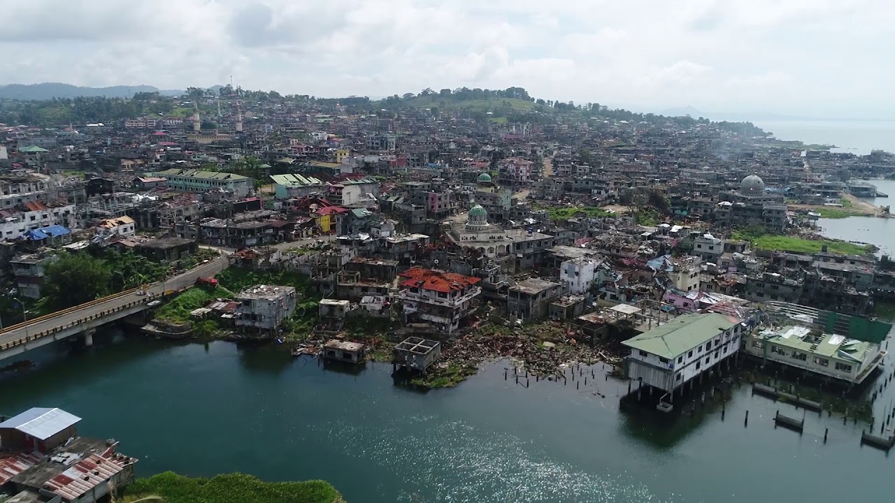 Marawi | Drone footage: Renz Joshua Posedio / Philippine Information Agency