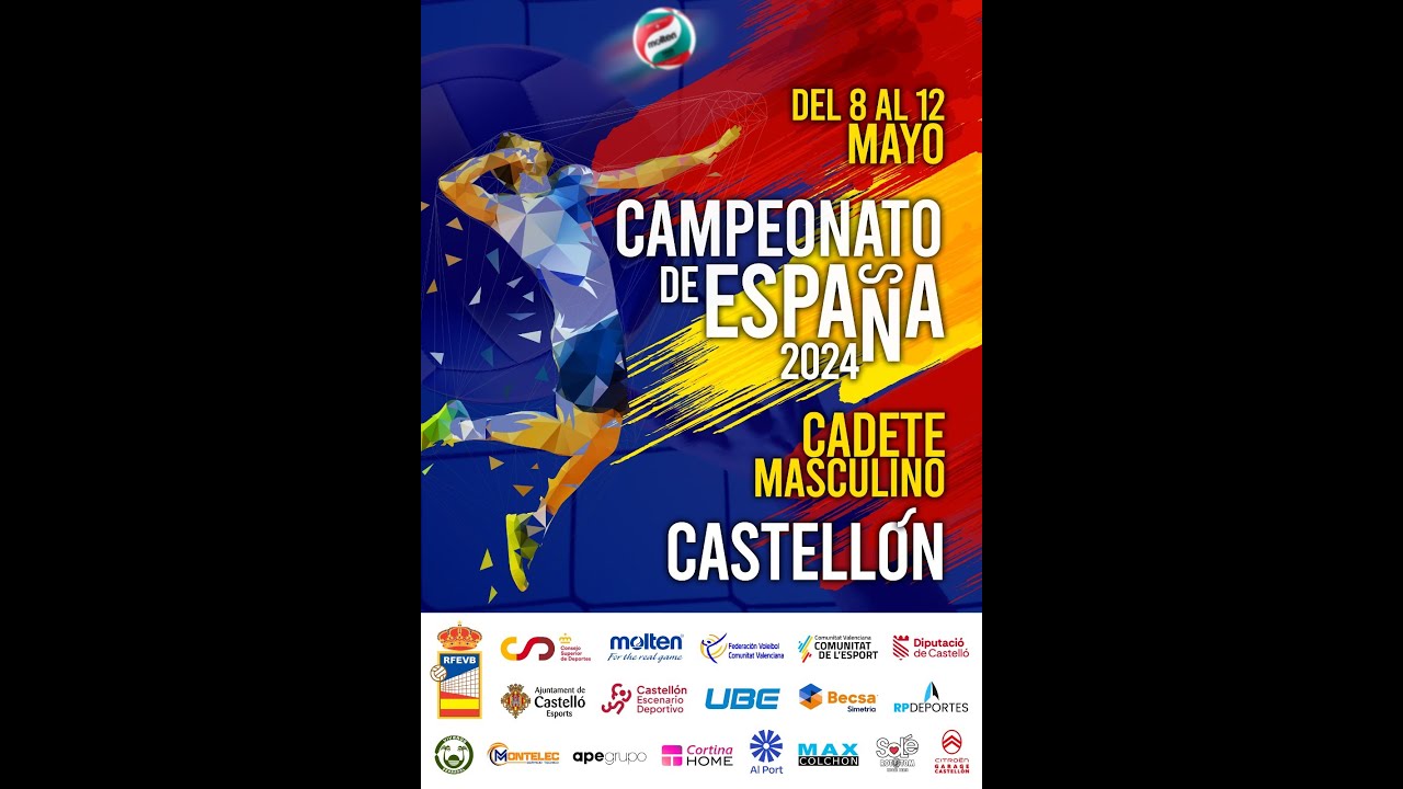 SEMIFINAL CAMPEONATO ESPAÑA CADETE MASCULINO ; 5° - 6° PUESTO