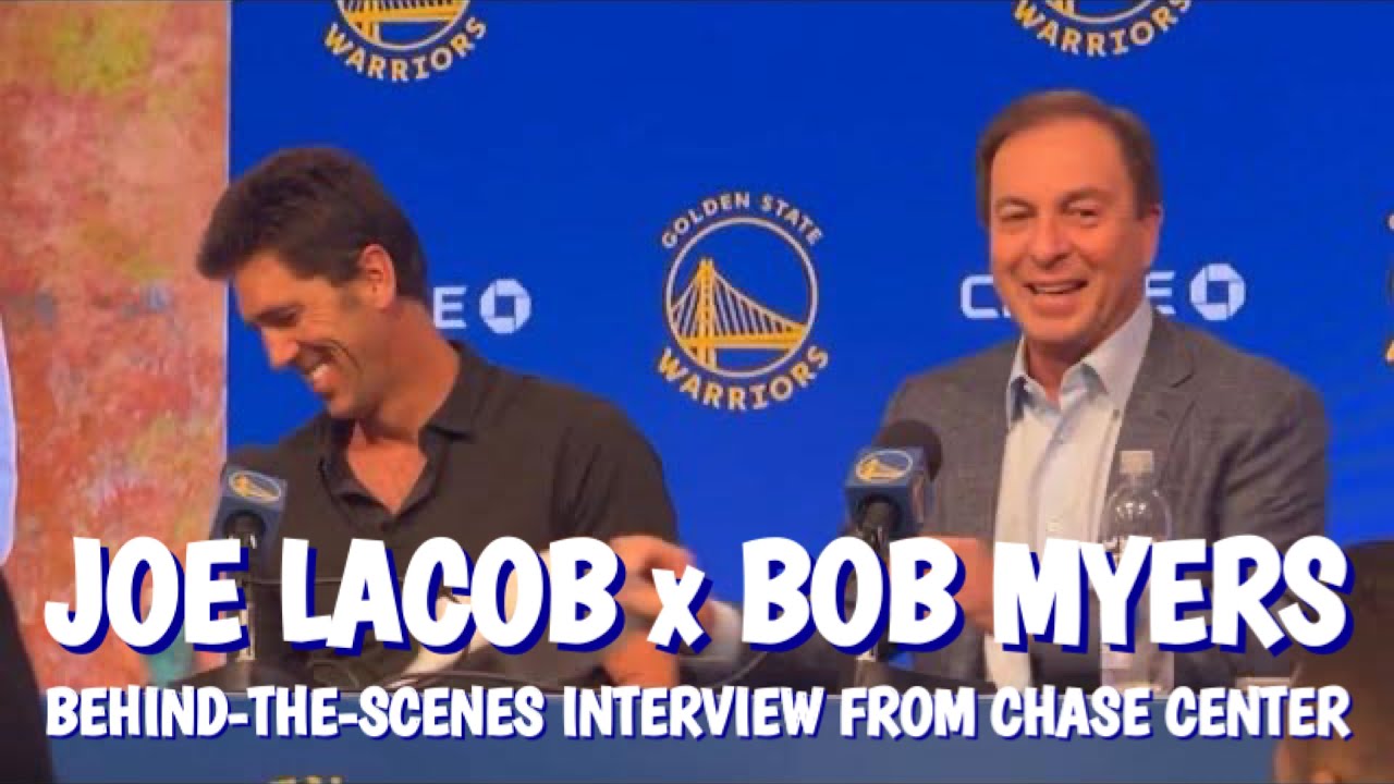 JOE LACOB joins Bob on podium after Myers announces stepping down: &ldquo;I have four kids&hellip;Bob&rsquo;s my fifth&rdquo;